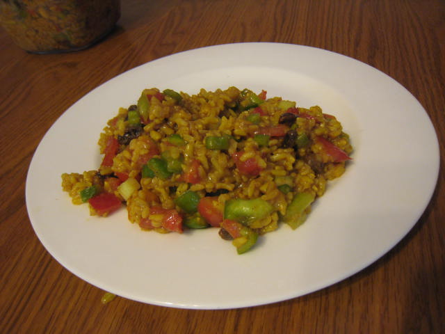 Delicious curried rice salad with Susquehanna Mills canola oil.